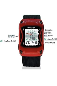 Kids Digital Watches for Boys Girls LED Sports Waterproof Watches Children Car - Picture 1 of 6