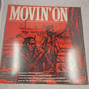 Movin' On Soundtrack Vinyl Album UT Union AFL-CIO Sealed Railroad Arthur Kennedy - Picture 1 of 5