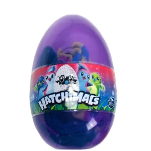 Hatchimals Girls 2 Pk Blue Green Crew Hearts Stripe Casual Sock Set With Egg O/S - Picture 1 of 3