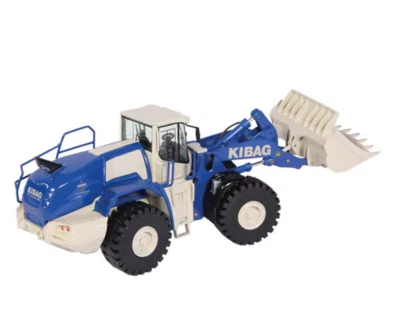 1:50 NZG LIEBHERR L586-4 Kibag Loader Bulldozer Construct Machine Diecast Model - Image 1 of 3