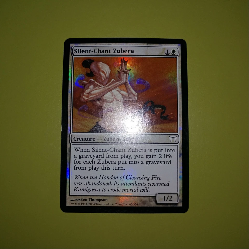 FOIL Silent-Chant Zubera x1 Champions of Kamigawa 1x Magic the Gathering MTG  - Image 1 of 1
