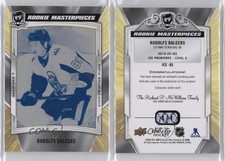 2019-20 Ice Premieres The Cup Rookie Masterpieces Printing Plate Cyan Framed 1/1