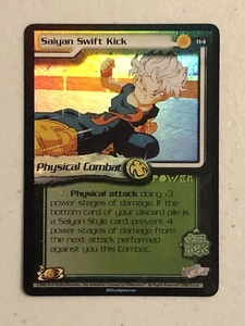 Saiyan Swift Kick - Foil - World Games Saga - Dragon Ball Z DBZ CCG - Bild 1 von 2