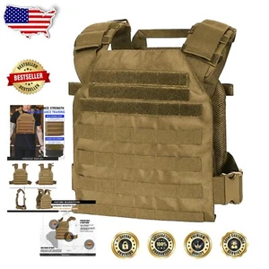 Chaleco de Entrenamiento Ligero y Ajustable para Fuerza, Correr y Entrenamientos Militares - Imagen 1 de 10