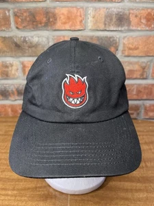 Spitfire Wheels Skateboard rot gesticktes Logo schwarz Strapback Mütze Live To Burn - Bild 1 von 8