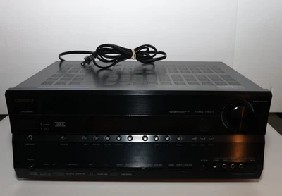 Onkyo TX-SR706 7.1 HDMI AV Amplifier Receiver Black TESTED WORKS No Remote - Image 1 of 4