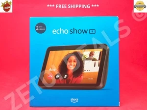 ***NEUF*** Haut-parleur intelligent Amazon Echo Show 8 (charbon de bois, 2ème génération) - Photo 1/4