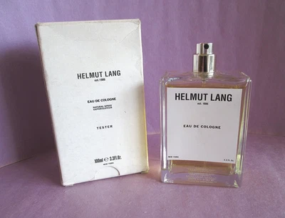 Helmut Lang Vintage Eau de Cologne Spray Tstr 100 ml 3.3 oz RARE Batch 0314 NIB Foto 1 de 4