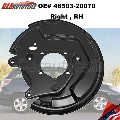 Placa de freno de estacionamiento trasera derecha para Toyota Corolla Celica 2000-2008 46503-20070 Foto 1 de 4