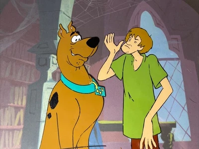 SCOOBY-DOO Animación Cel 1972 Vintage Dibujos Animados Producción Arte Hanna-Barbera I2 Foto 1 de 4