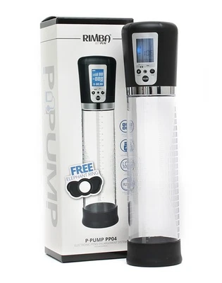 Rimba P-Pump PP04 Penis Pumpe Schwarz Transparent 30 cm ø 7 cm - Bild 1 von 4