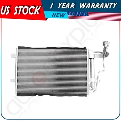 Condensador de aluminio nuevo para 3866 para Mazda 3 2.0 2.3 2.5 L4 2010-2013 Foto 1 de 3