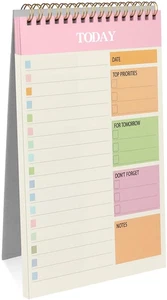 to Do List Planner 52 Fogli A5 Senza Data Blocco Note Giornaliero Blocco per La - Foto 1 di 8
