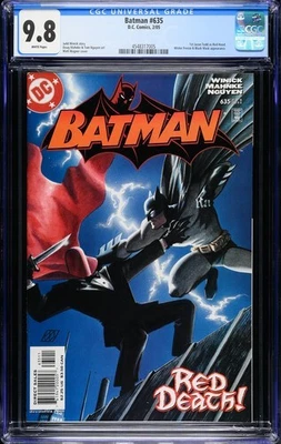 Batman #635 CGC 9.8 White Pages D.C. 2005 1st Jason Todd as Red Hood App NM/MT - Image 1 of 2