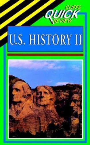 Cliffs Quick Review U.S. History II (1999 PB) FAST FREE SHIP - Image 1 of 1