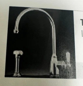 Grifo de cocina Perrin & Rowe U.4702-APC-2 8" con spray lateral cromado pulido - Imagen 1 de 8