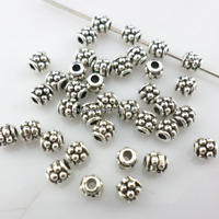 80/240pcs Gold/silver Plated Small Snowflake Loose Spacer Beads Charms
