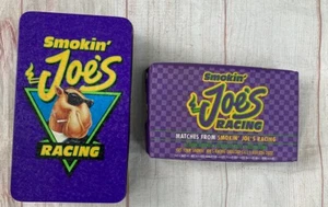 Smokin' Joe's Racing Tin Match Box with Joe Camel Matches RJR VINTAGE 1994 NEW - Picture 1 of 7