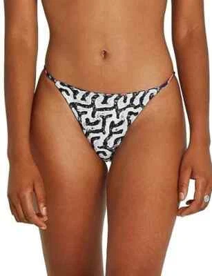 Volcom Womens Blue Coral Morph Skimpy Bikini Reversible Bottom Size Large L18118 - Image 1 of 2
