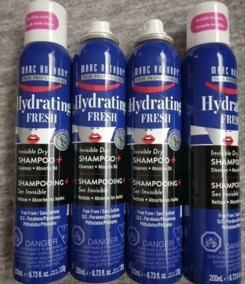 Paquete de 4 champúes secos invisibles frescos hidratantes Marc Anthony 6 oz LEER descripción  Foto 1 de 4