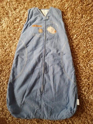 MAMAS & PAPAS 'DREAMPOD' BABY'S PALE BLUE SLEEPING SAC - AGE 6-18 MTHS - Image 1 of 4