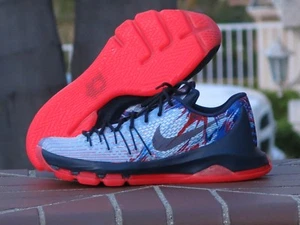 Nike KD 8 USA Independence Day Sneakers sportive da uomo 749375-446 - Foto 1 di 12