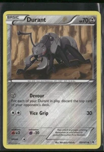 Pokemon TCG Durant 83/101 Reverse Holo Noble Victories 2011 - Picture 1 of 5