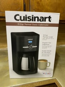 Cuisinart DCC-1170BK Brew Central 10-Cup Programmable Thermal Coffeemaker - Picture 1 of 4