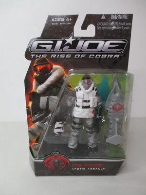 Hasbro 3 3/4" G.I. 2009 FIGURA DE ACCIÓN JOE RISE OF COBRA ICE VIPER SOLDADO SIN USAR, EN CAJA Foto 1 de 4