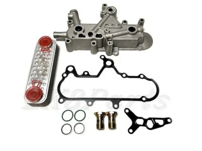 Conjunto de enfriador de aceite de motor Land Rover Defender Discovery 2 II Td5 PBC500230 nuevo Foto 1 de 4