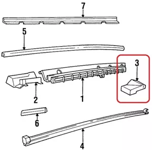 (1) GORRA/SELLO LAND ROVER GENUINO MXC5886 - Moldeo Pleno LH 1994-1998 Discovery - Imagen 1 de 2