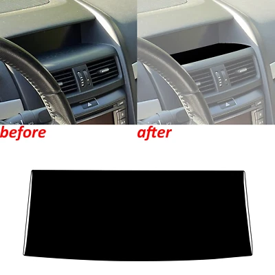 Gloss Piano Black Center Console GPS Navigation Panel Trim For Pontiac G8 08-09 - Imagem 1 de 4