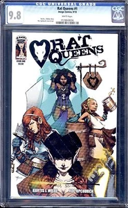 RAT QUEENS #1 CGC 9,8 PÁGINAS BLANCAS ROC UPCHURCH AND WEIBE ¡VENTA! - Imagen 1 de 1