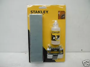 STANLEY CHISEL SHARPENING OILSTONE HONING GUIDE & WHITE OIL 0 16 050 - Picture 1 of 1
