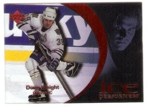 DOUG WEIGHT ICE PERFORMERS 1997-98 UPPER DECK ICE PARALLEL 9 EDMONTON OILERS