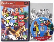 Complete The Sims 2: Pets Red Label Greatest Hits Simulation Sony Playstation 2