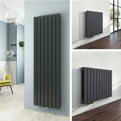 Design Heizkörper Paneelheizkörper Flachheizkörper Vertikal/Horizontal Anthrazit - Bild 1 von 4