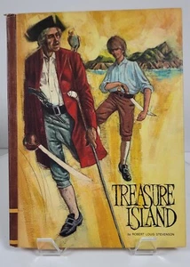1968 ~Treasure Island~ by Louis Stevenson Educator Classic Library Vol.1 - Picture 1 of 9