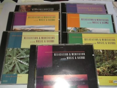 Relaxation & Meditation with Music & Nature - 7 CD 1994 - Kratzerfrei Yoga LCD30 - Bild 1 von 3