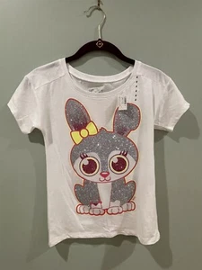 Girls Justice Easter Shirt sz. 8 - Picture 1 of 4