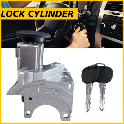 For 01-07 Chevrolet Ignition Key Switch Cylinder Kit with 2 Keys and Door Locks - Image 1 of 4