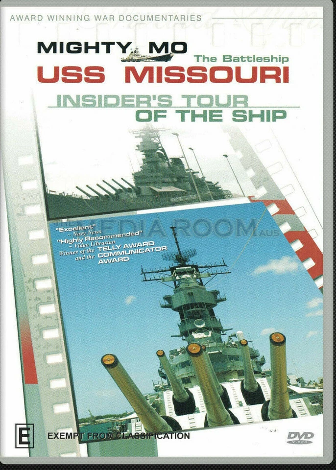 USS Missouri - Insider's Tour Of The Mighty Battleship (DVD) - Region Free - Image 1 of 1