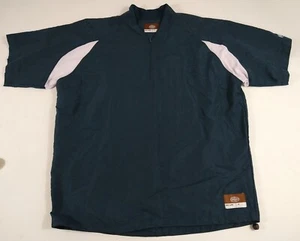 Louisville Slugger Adult Large Unlined Jacket Short Sleeve Blue White Sport(335) - Picture 1 of 9