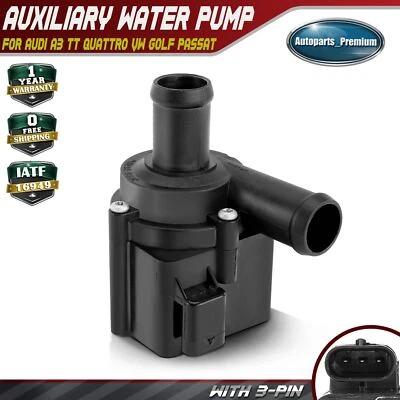 Bomba de agua auxiliar eléctrica para Audi A3 TT TTS Quattro Volkswagen Golf Passat Foto 1 de 4