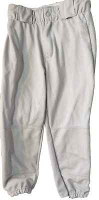 Wilson unisex youth baseball pants gray size M - A 17 - Image 1 of 4