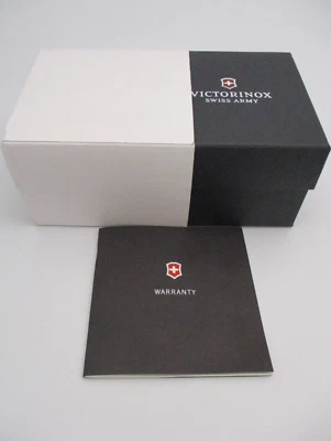 Reloj VICTORINOX Ejército Suizo y Caja Cronógrafo Cofre + Libro de Información de Garantía Foto 1 de 4