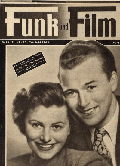 FUNK UND FILM 20/1949 – ELFRIEDE OTT, FRITZ LEHMANN, GALE ROBBINS, ANNE BAXTER - Image 1 of 1