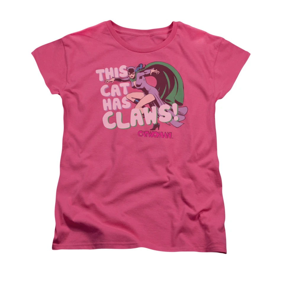 Camiseta gráfica con licencia para mujer Batman Catwoman Claws SM-2XL Foto 1 de 2
