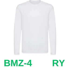 OPNA Youth Athletic Performance Long Sleeve Shirts for Boy's or Girl, White, M - Picture 1 of 3