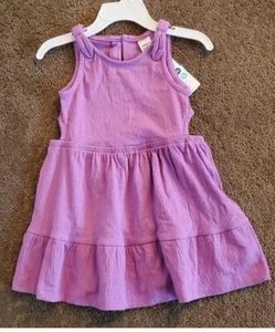 Toddler's Girls Carter's Orchid Knit Gauze Dress Size 2T 3T 4T 5T Coverup NWT - Picture 1 of 1